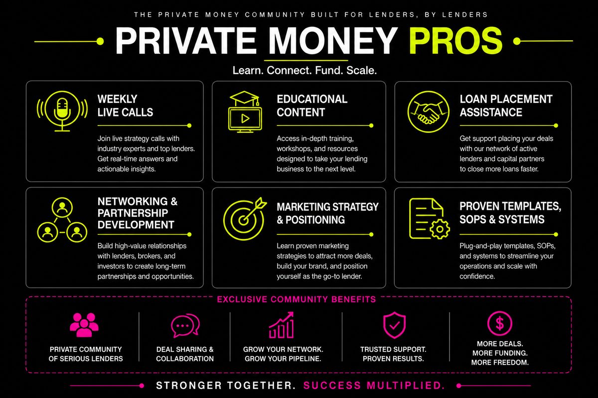 Private Money Pros community